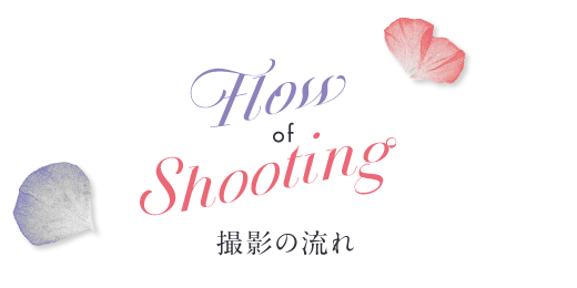 FlowofShooting撮影の流れ